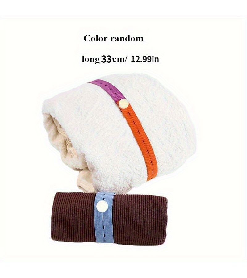 10pcs Elastic Binding Straps for Clothes And Quilts Storage - Image 3