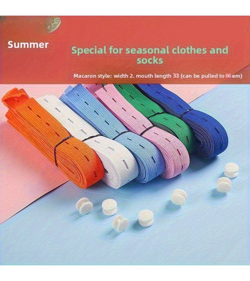 10pcs Elastic Binding Straps for Clothes And Quilts Storage - Image 2