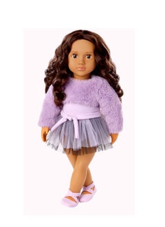 Our Generation Our Generation Jovanna 18" Ballerina Doll In Lovely Lilac Ballet Dress  - Image 3