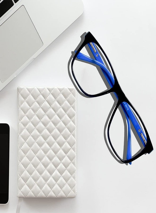USJONES Blue Light Blocking Blue Cut anti-glare Square Eyeglasses, Robert Downey Jr Frame for Eye Protection from UV by Computer/Tablet/Laptop/Mobile - Image 4