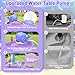 Infowush Water Table Pump Whale Rechargeable Water Pump for Water Table with Sprinkler 35 Hours NonStop Fun Summer Outdoor Water Toys Outside Water Play Table Accessories for Kids Toddlers Purple - Image 4