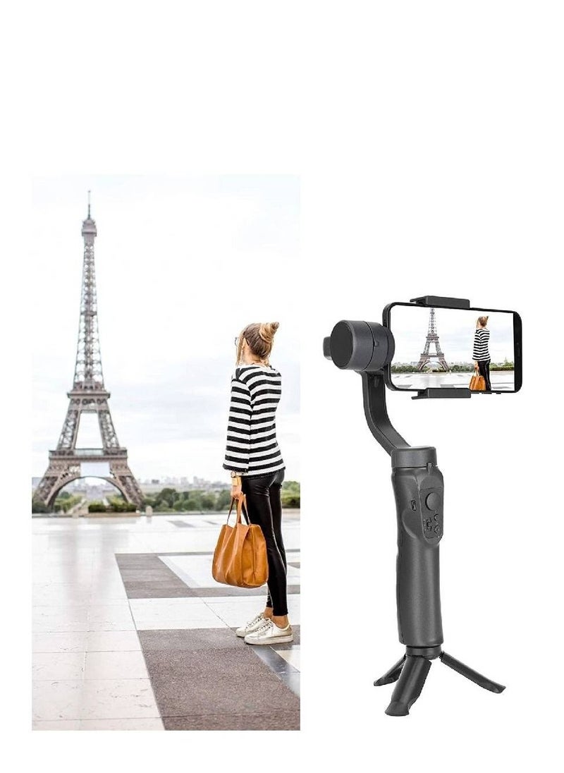 Generic - 3-Axis Gimbal Stabilizer For Smartphone Handheld  Aanti-Shake Phone Gimbal Stabilizer With Tripod,Mode Object Tracking,3 Different Modes,For Vlog - Image 1