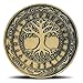 Aomcisi Yggdrasil Viking Challenge Coin Norse Tree of Life Runic Design for Viking Norse Mythology Enthusiasts - Image 2