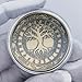 Aomcisi Yggdrasil Viking Challenge Coin Norse Tree of Life Runic Design for Viking Norse Mythology Enthusiasts - Image 4