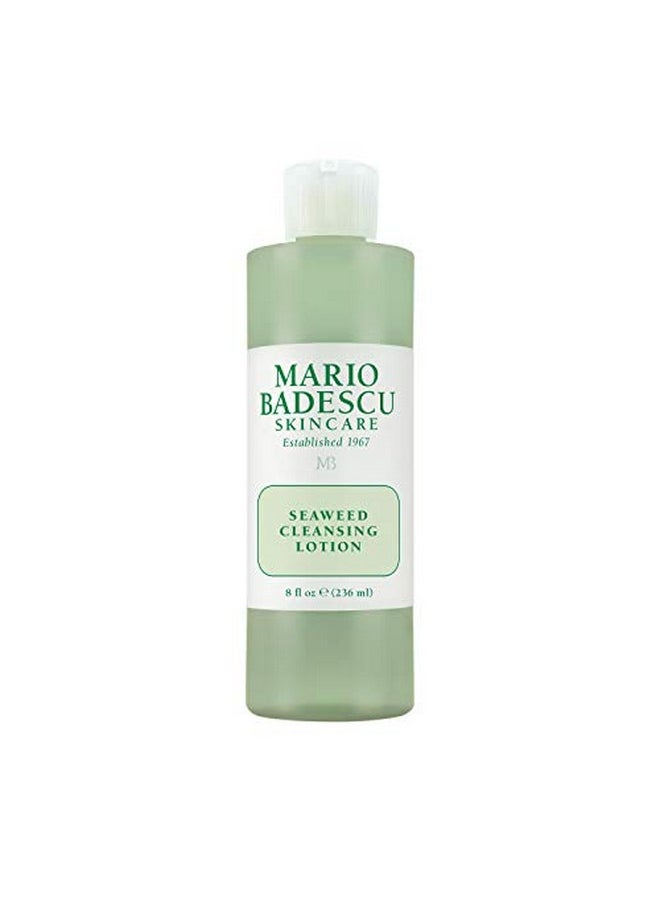 MARIO BADESCU - Ario Badescu Seaweed Cleasing Lotion For Combination Dry And Sensitive Skin ;Facial Toner That Clarifies And Replenishes ;Formulated With Witch Hazel & Bladderwrack Extract; 8 Fl Oz - Image 1