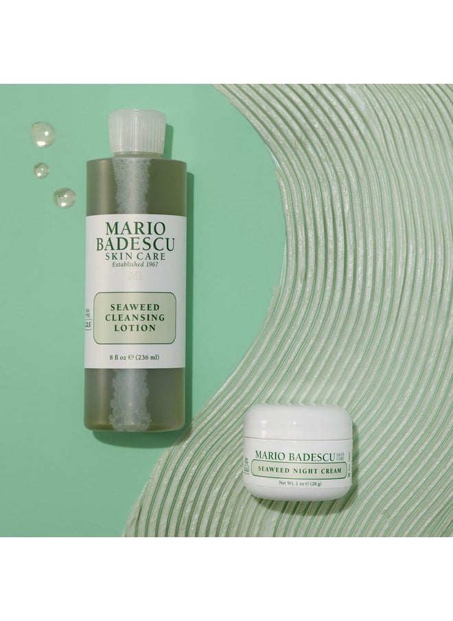 MARIO BADESCU - Ario Badescu Seaweed Cleasing Lotion For Combination Dry And Sensitive Skin ;Facial Toner That Clarifies And Replenishes ;Formulated With Witch Hazel & Bladderwrack Extract; 8 Fl Oz - Image 1