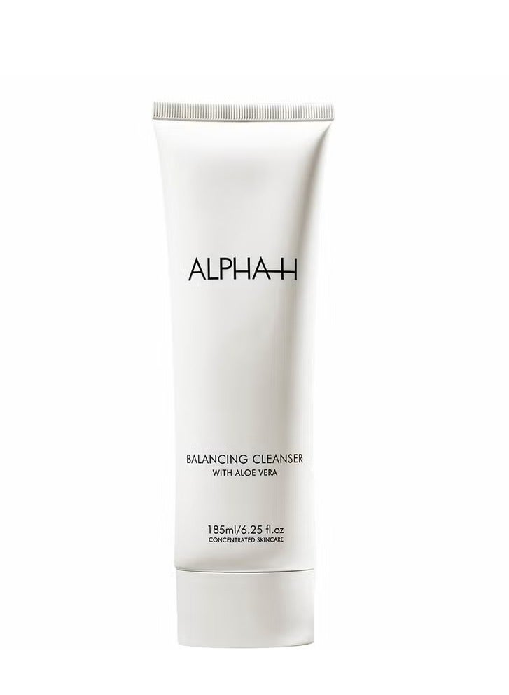 Alpha-H Balancing Cleanser with Aloe Vera 185ml - Image 1