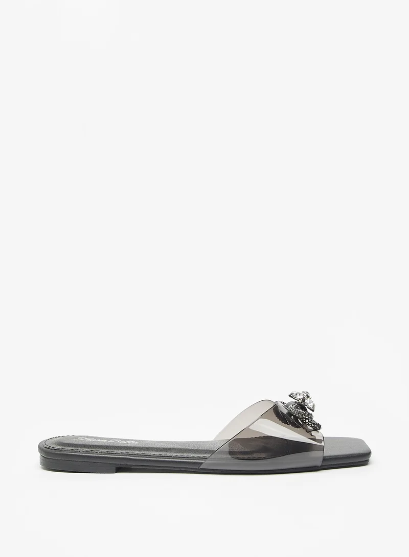 Flora Bella By Shoexpress Womens Embellished Slip On Sandals Ramadan Collection