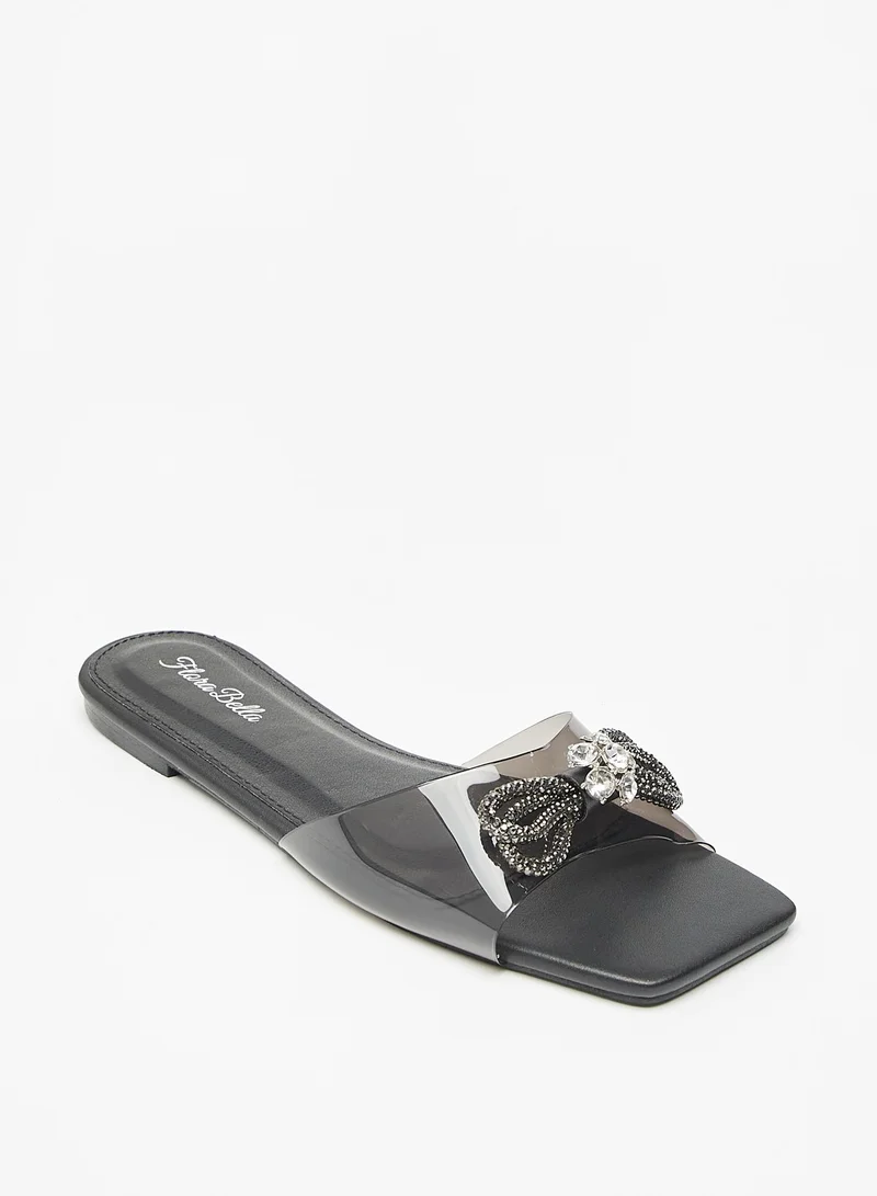 Flora Bella By Shoexpress Womens Embellished Slip On Sandals Ramadan Collection