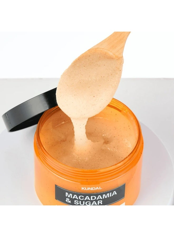 KUNDAL Macadamia & Sugar Body Scrub Cherry Blossom 550 g - Image 2