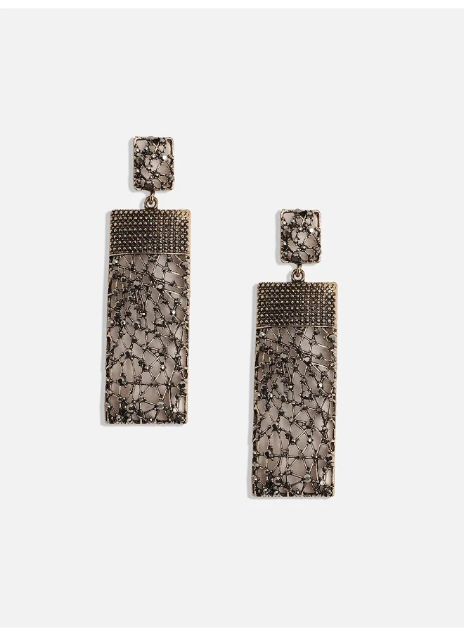 SOHI Pack Of Geometric Constellation Drop Earrings