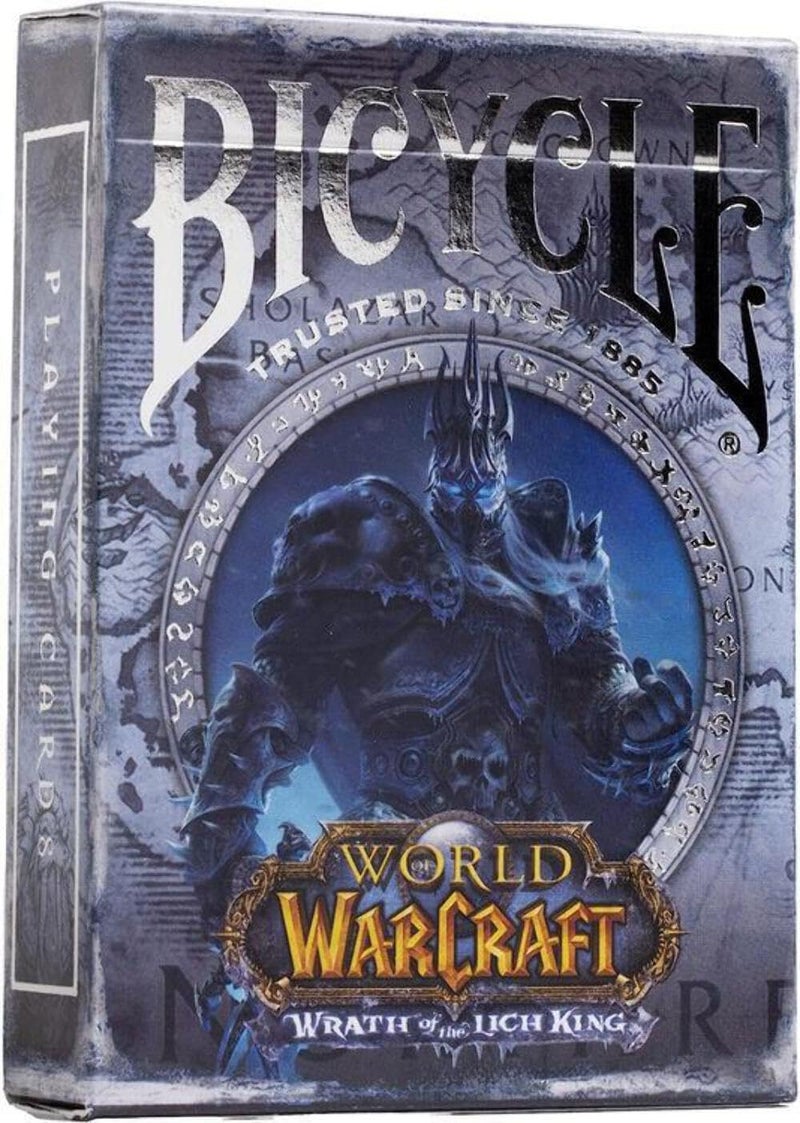 Bicycle World of Warcraft Wrath of The Lich King Premium Special Edition Playing Cards - Image 2