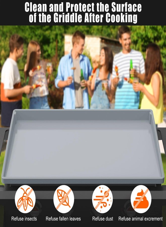 BESSIO Silicone Griddle Mat Cover for Blackstone - 36 Inch True All-Encompassing Coverage Heavy Duty Food Grade Grill Buddy Mat, All Season Cooking Surface Protective Cover - Image 2