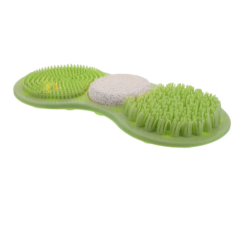 Shower Foot Cleaner with Non Cup - Foot Scrubber Mat to Eliminate Calluses Dead Skin - Mat for Men and Women - Image 1