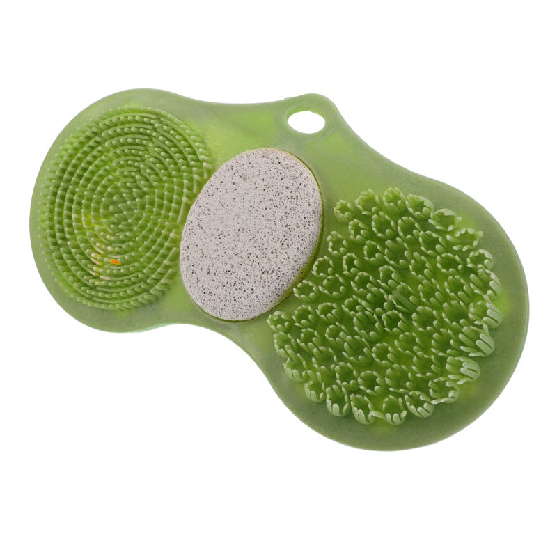 Shower Foot Cleaner with Non Cup - Foot Scrubber Mat to Eliminate Calluses Dead Skin - Mat for Men and Women - Image 4