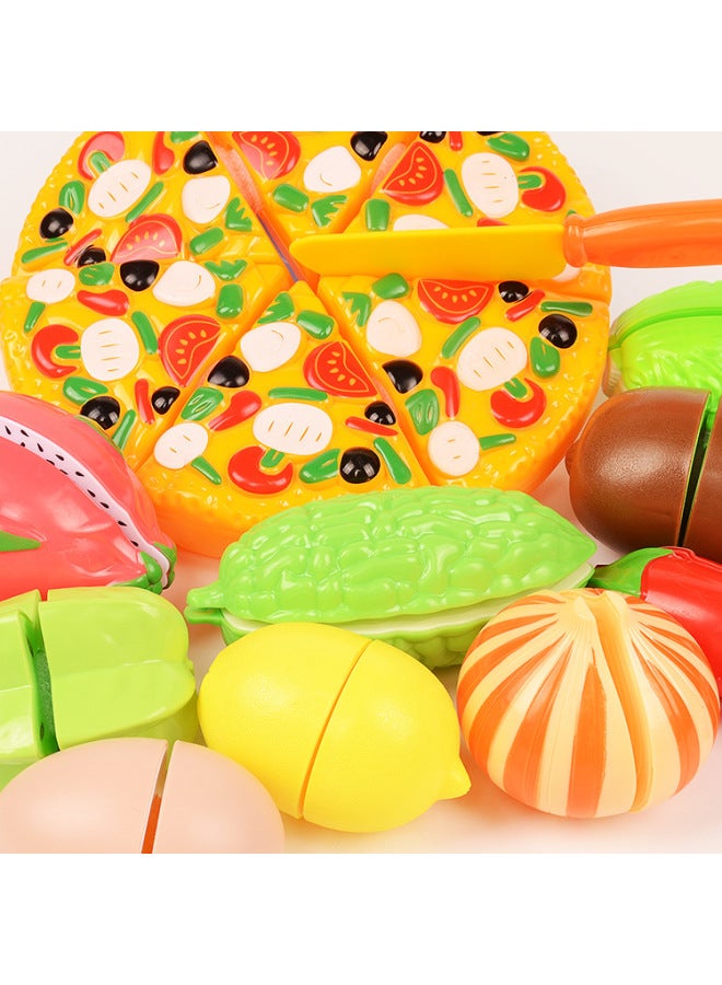 Children's Play House Kitchen Early Education Educational Toys Fruit Cut And Play Cut And See Cut Fruit Vegetables Single-Color:Broccoli - Image 4