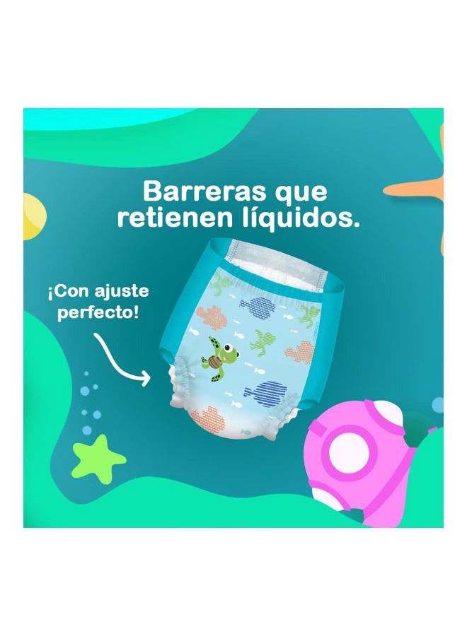 HUGGIES حفاضات سباحة هاجيز ليتل سويمرز القابلة للاستخدام مرة واحدة، الحجم م (24-34 رطل)، 11 قطعة - Image 3