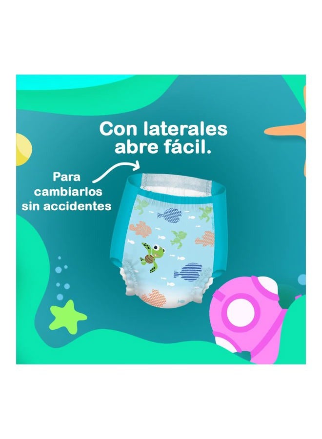 HUGGIES حفاضات سباحة هاجيز ليتل سويمرز القابلة للاستخدام مرة واحدة، الحجم م (24-34 رطل)، 11 قطعة - Image 4