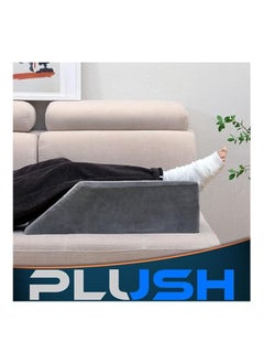 Plush Plush Leg Pillow Foam Elevation Support Stability & Pain Relief during Accident Recovery, Surgery, Injury, or Rest. Raises and Stabilizes Your Knee Ankle Wrist with Comfort  - Image 5