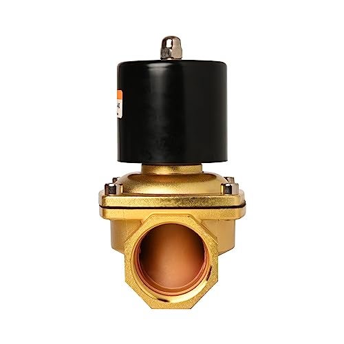HYCO Diaphragm Operated Electric Solenoid Valve NPT Normally Closed NC Direct Action AC 220V for Water, Air, Gas, Fuels (2W-400-40 1-1/2") - Image 5