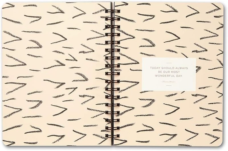 Compendium Spiral Notebook - Go out there and do something remarkable. — A Designer Spiral Notebook with 192 Lined Pages, College Ruled, 7.0”W x 9.25”H - Image 4