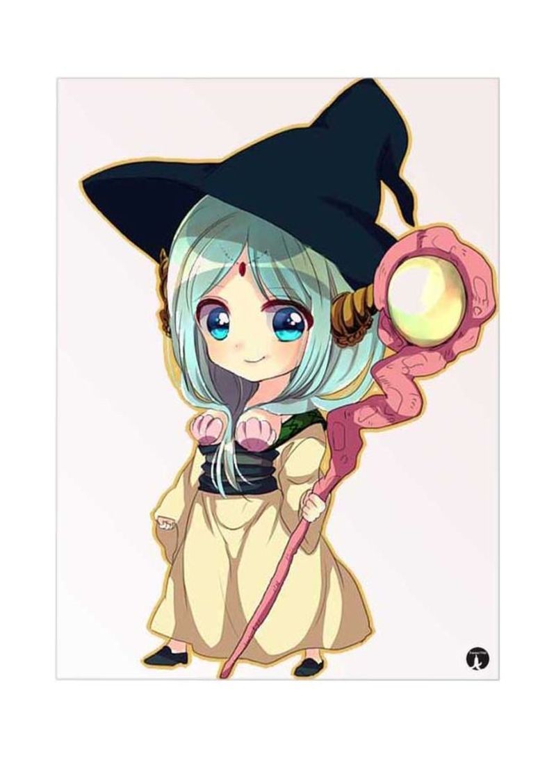 RKN Animation Magi Printed Mousepad Black/Yellow/Pink