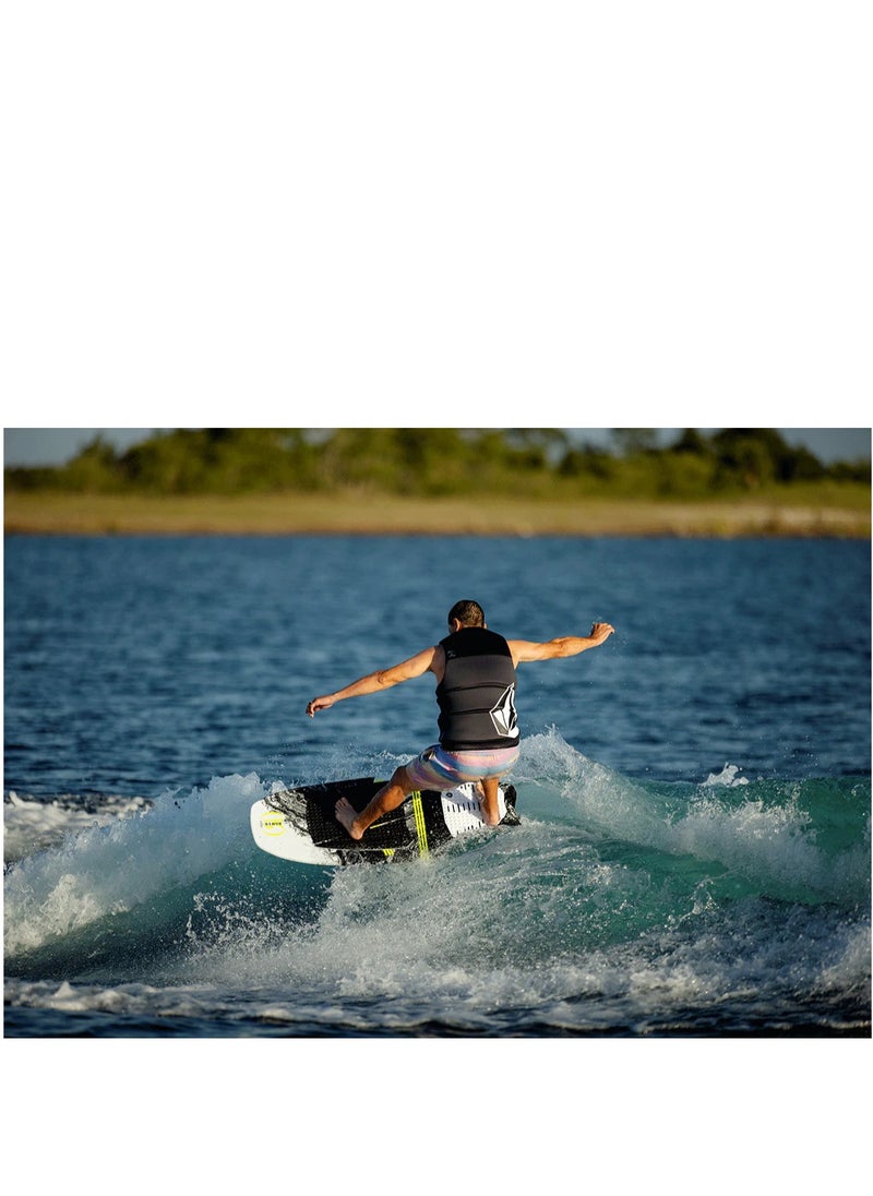 RONIX - RONIX WAKESURF 2023 - Koal Surface - Crossover - Mineral Print / Green - Image 1