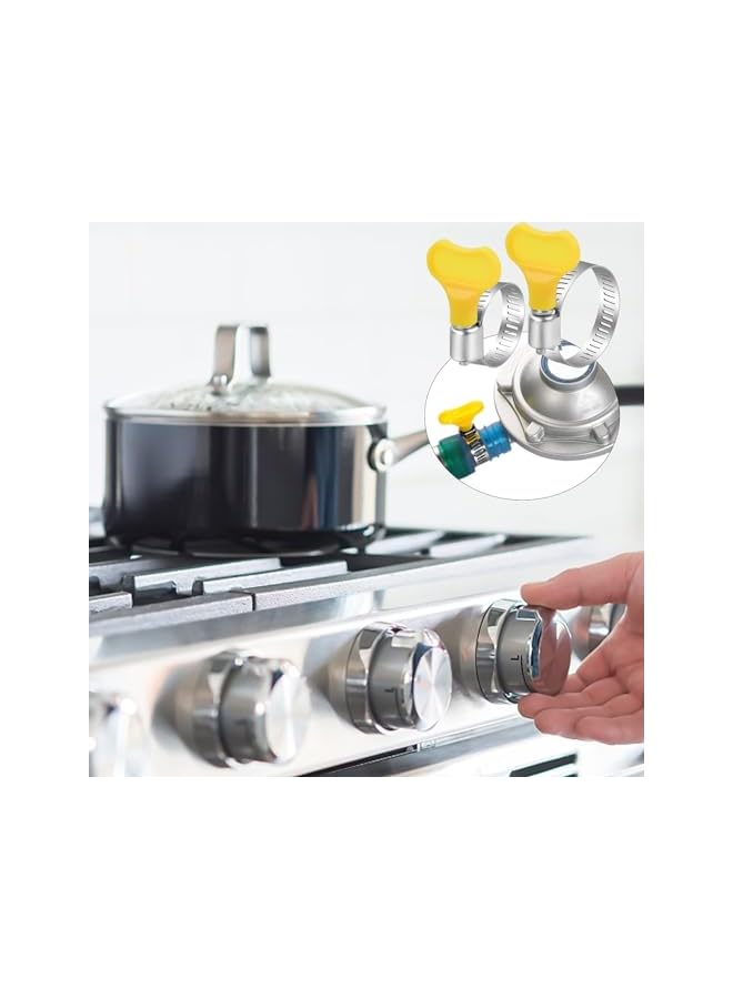 PROMASS promass Pack of 20 Stainless Steel Hose Clamps Adjustable Hose Clamps Pipe Clamps Hose Spring Clamps Petrol Hose Clamps Pipe Clamps Set for Home Gas Pipe Water Pipe Tank Tubing 16-25/19-29 mm  - Image 5