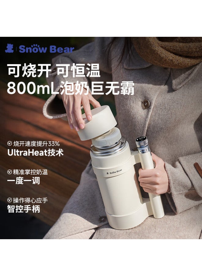 Snow Bear Snowbear Constant Temperature Thermos, Baby Insulated Water Bottle, Milk Bottle, Giant Constant Temperature Cup, 800ml Electric Heating Cup, 5091 - Image 2