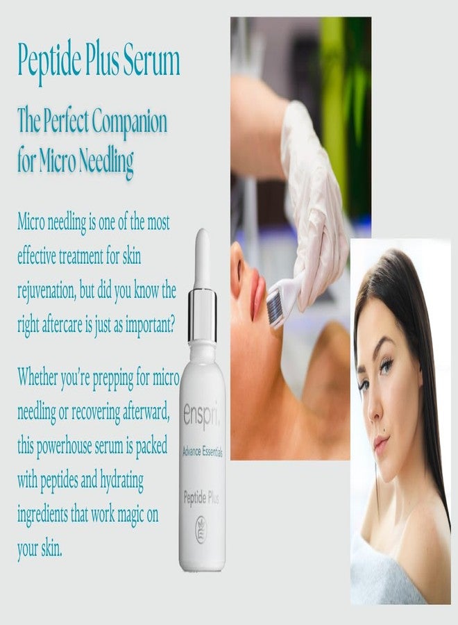 Enspri 4XPeptide Plus Serum Collagen Boosting Anti-Aging Esthetician Collagen Boost for Face, Skin Facial Smooth Wrinkles and Fine Lines Skincare - Image 2