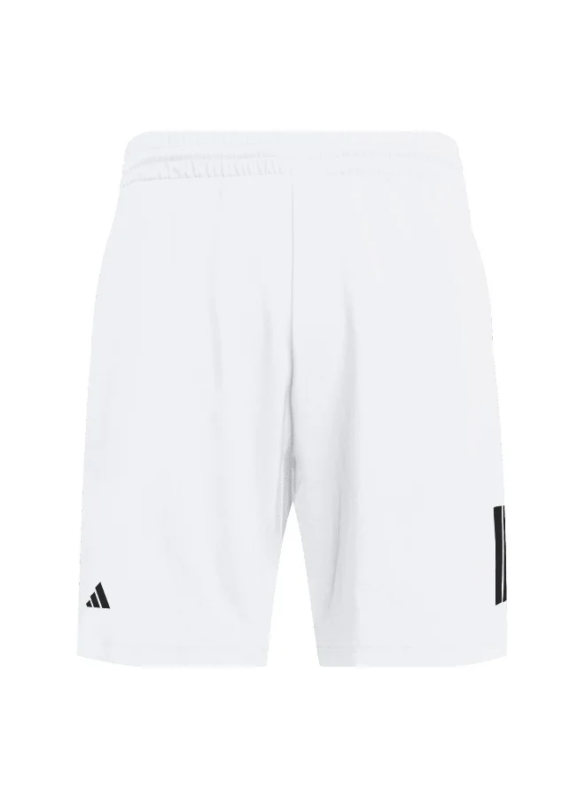 Adidas Adidas Club 3Str Short White Tennis Shorts For Men XS 7"