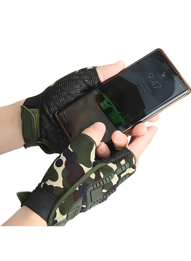 Half finger gloves for gym and motorcycle riding - Image 2