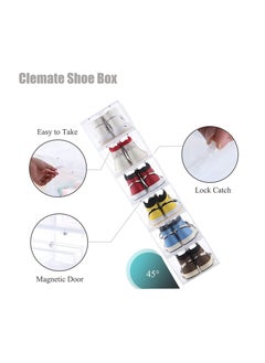 Cool Baby COOLBABY Shoe Storage Box（1PCS，Transparent）  - Image 4