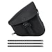 GARGOYLE BELLS Motorcycle Swing Arm Bag Solo Saddle Bags For Sportster Softail PVC Waterproof Motorcycle Luggage Bags for Motorcycle or Bike Right Side BlackSingle Buckle - Image 2