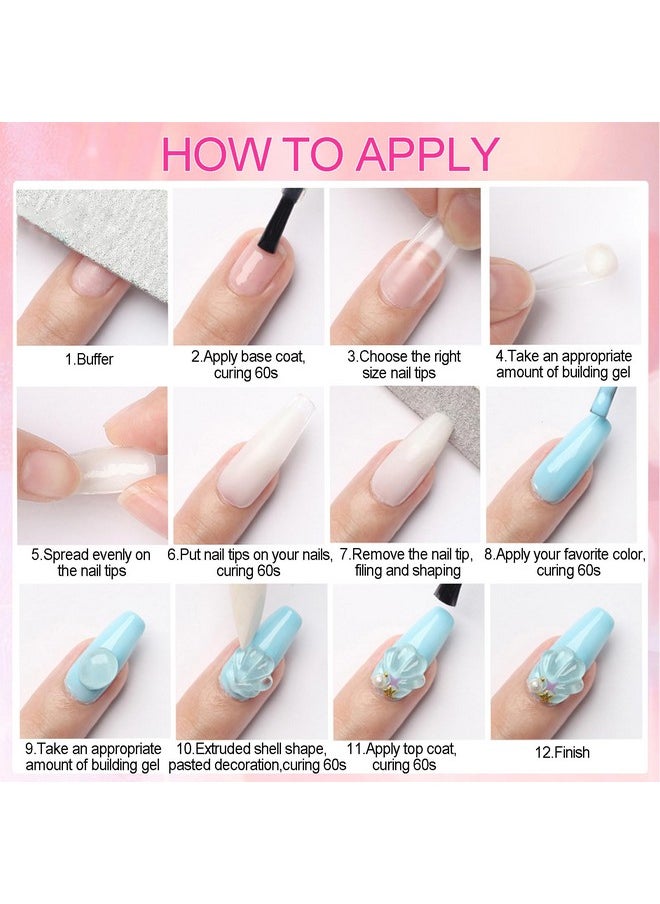 YEPYEPGO Solid Sculpture Builder Gel For Nails Nail Sculpting Gel Nonsticky Hand Solid Builder Gel Upgrade Hard Nail Extension Gel 3D Sculpting Gel For Nail Art Design Clear 15G  - Image 5