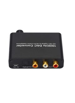 Digital Audio Decoder DAC CH Support DTS Dolby Digital to Analog Converter Optical Coaxial to RCA Jack Audio