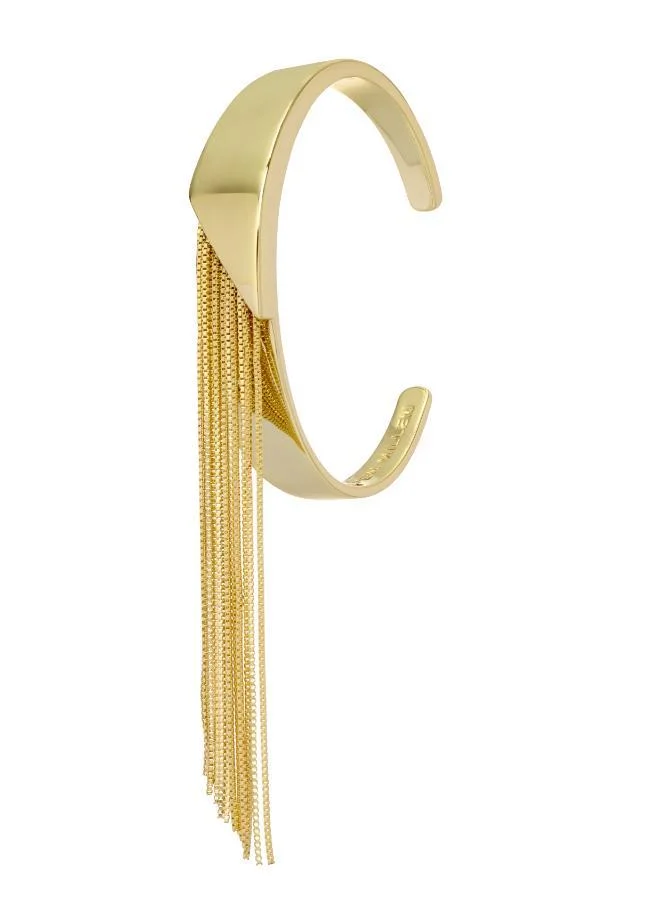 Karen Millen Metallic Fringe Cuff