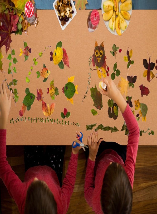 Whaline 4Pcs Large Blank Kraft Paint Paper Banners 47.2 x 23.6 Inch DIY Blank Banner with Hanging Rope for Display Wall Signs Business Birthday St Patrick Wedding Party Supplies - Image 4