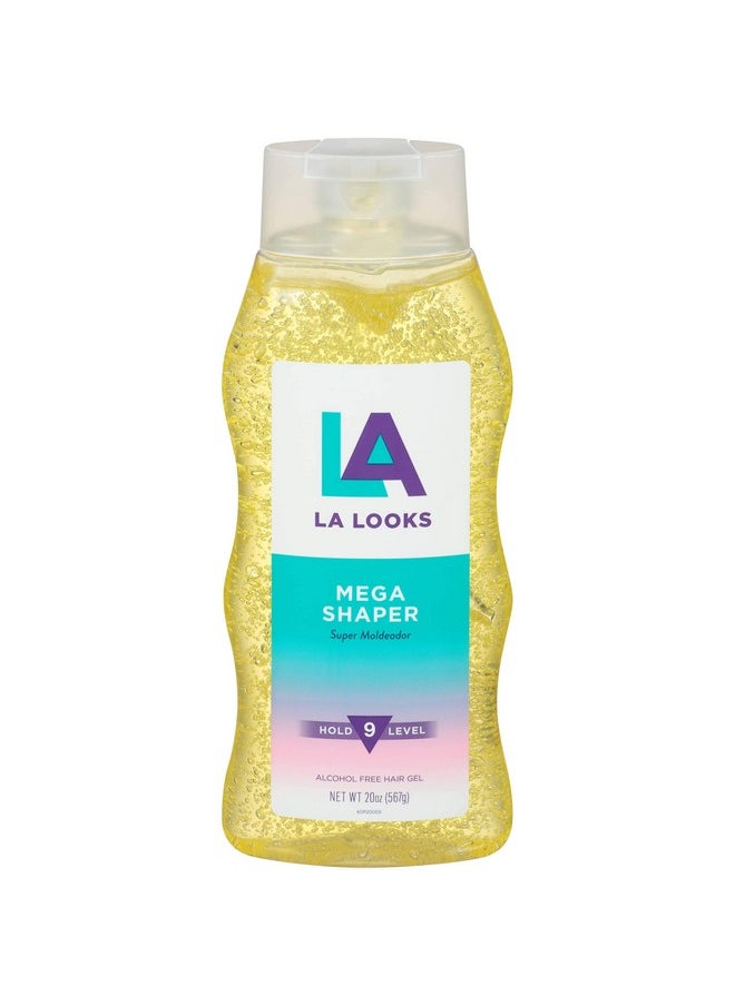 la looks Gel 9 Mega Mega 20 Ounce (Yellow) (591Ml) (6 Pack)  - Image 2