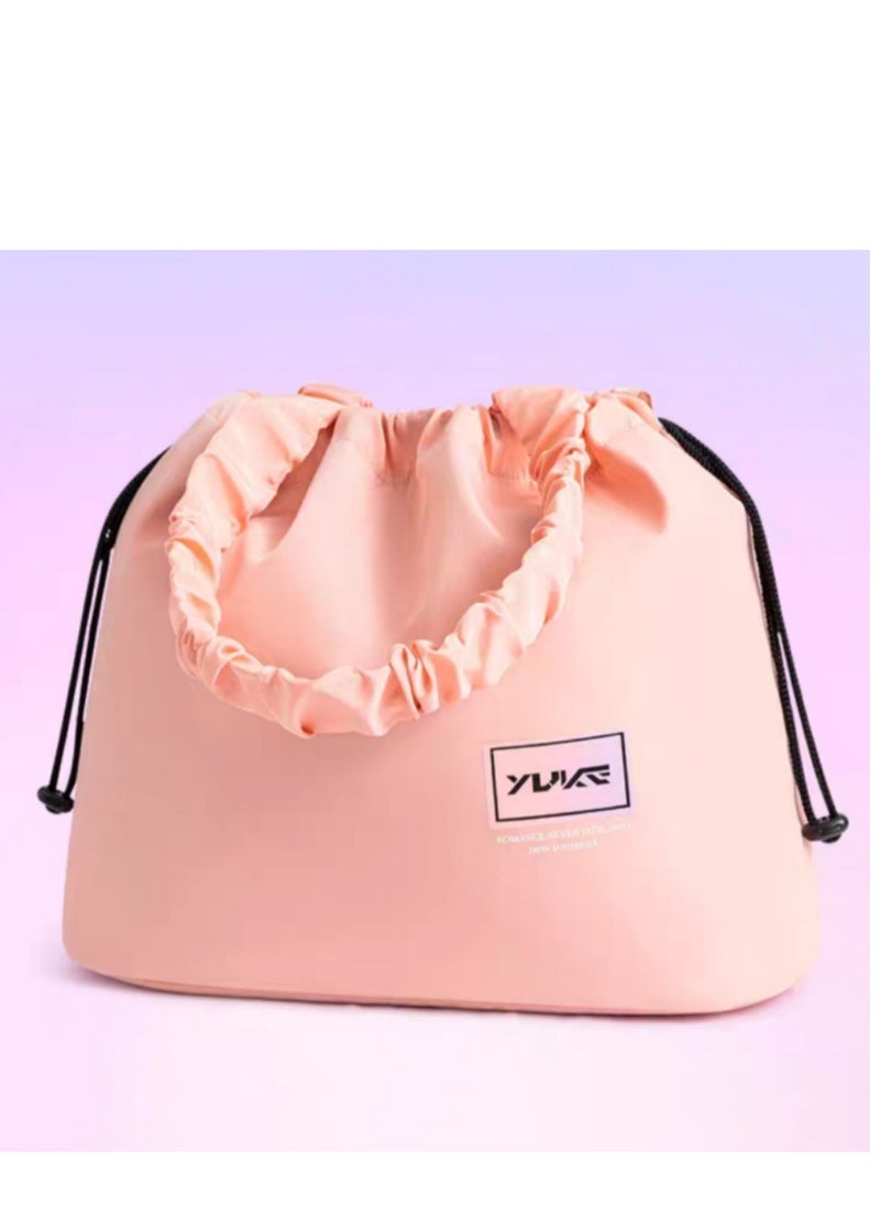 YUKE Pink fitness bag with dry wet separation swimming bag  - Image 1