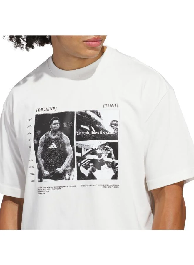 Adidas CLOWHI Anthony Edwards T-Shirt for Men | Best Price UAE