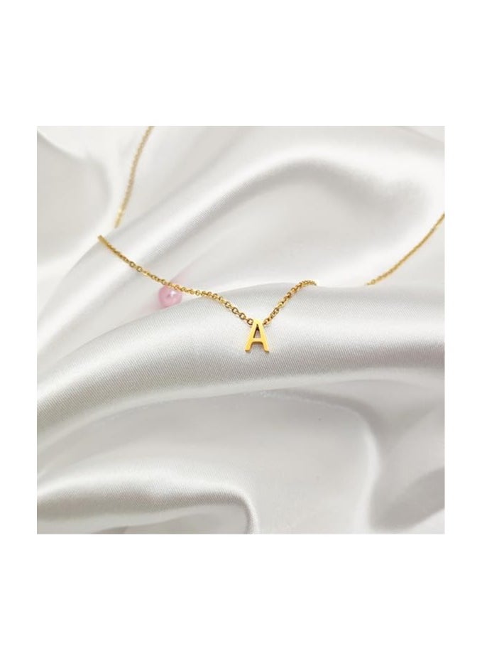 18K Gold Plated Stainless Steel Small Letter Necklace, Customized Personalized Letter Necklace, Multi Letter Name Necklace for Women Girls and All Persons by Fayrouz Jewelry - pzsku/ZCC3C0C1013E2F4E6E788Z/45/_/1738429949/32af6647-b464-47ac-add3-af3c55542c27