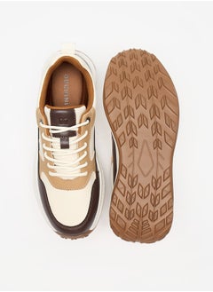 DUCHINI Men's Solid Sneakers with Lace-Up Closure  - Image 4