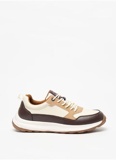 DUCHINI Men's Solid Sneakers with Lace-Up Closure  - Image 3