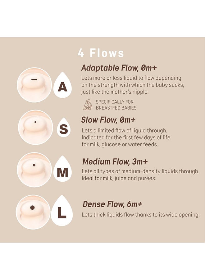 SUAVINEX زيرو زيرو زجاجة رضاعة مضادة للمغص للأطفال، العلامة التجارية رقم 1 في إسبانيا لزجاجات الرضاعة، مثالية للأطفال الذين يرضعون طبيعياً 180 مل × 2 مجموعة من 2 - Image 3