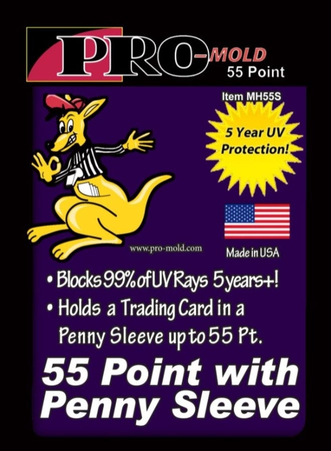 Pro-Mold 10-Count Pro-Mold 55pt. Magnetic ONE-Touch Card Holders Holds Sleeved Card MH55S (with Microfiber Cloth) - Image 3