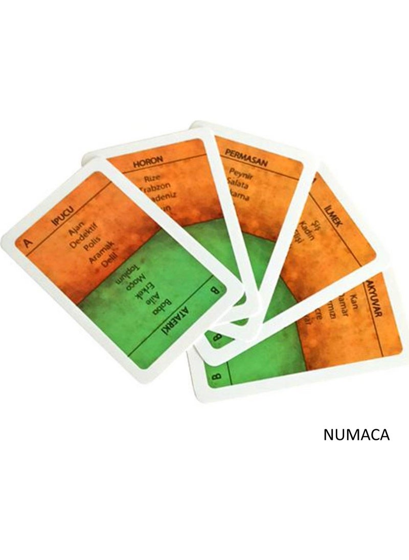 Numaca - Star Tell Us Cards Word Game - Forbidden Words Board Game Series: 2 (1 Piece) - Image 1