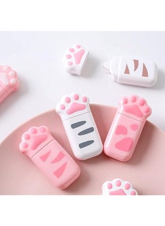 Correction Tape 6 Pack Milk Cat Claw Cartoon Correction Tape Girl Net Red Correction Tape Mini Correction Tape For Kids Students Writing Office School Supplies
