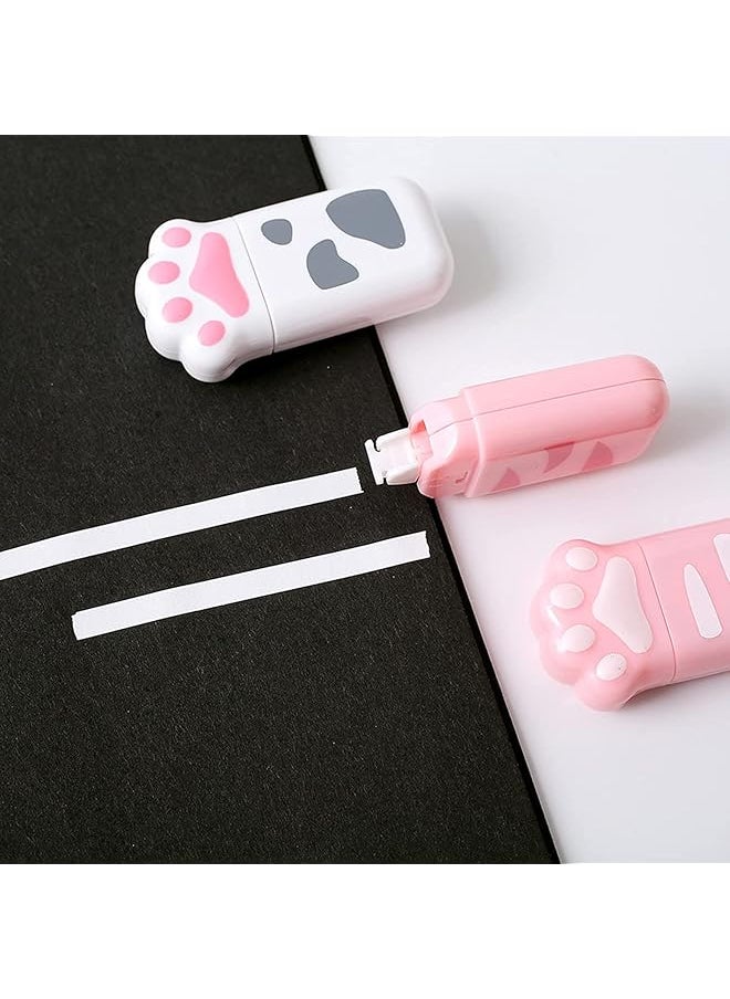 erorex - Correction Tape 6 Pack Milk Cat Claw Cartoon Correction Tape Girl Net Red Correction Tape Mini Correction Tape For Kids Students Writing Office School Supplies - Image 1