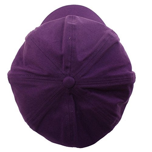 SK Hat shop Summer 100% Cotton Plain Blank 8 Panel Newsboy Gatsby Apple Cabbie Cap Hat Purple - Image 2